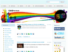 Tablet Screenshot of gaysylesbianasdeuruguay.com